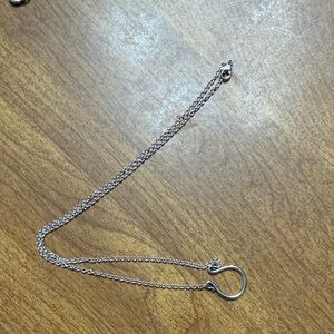 James Avery Silver Changeable Charm  Necklace